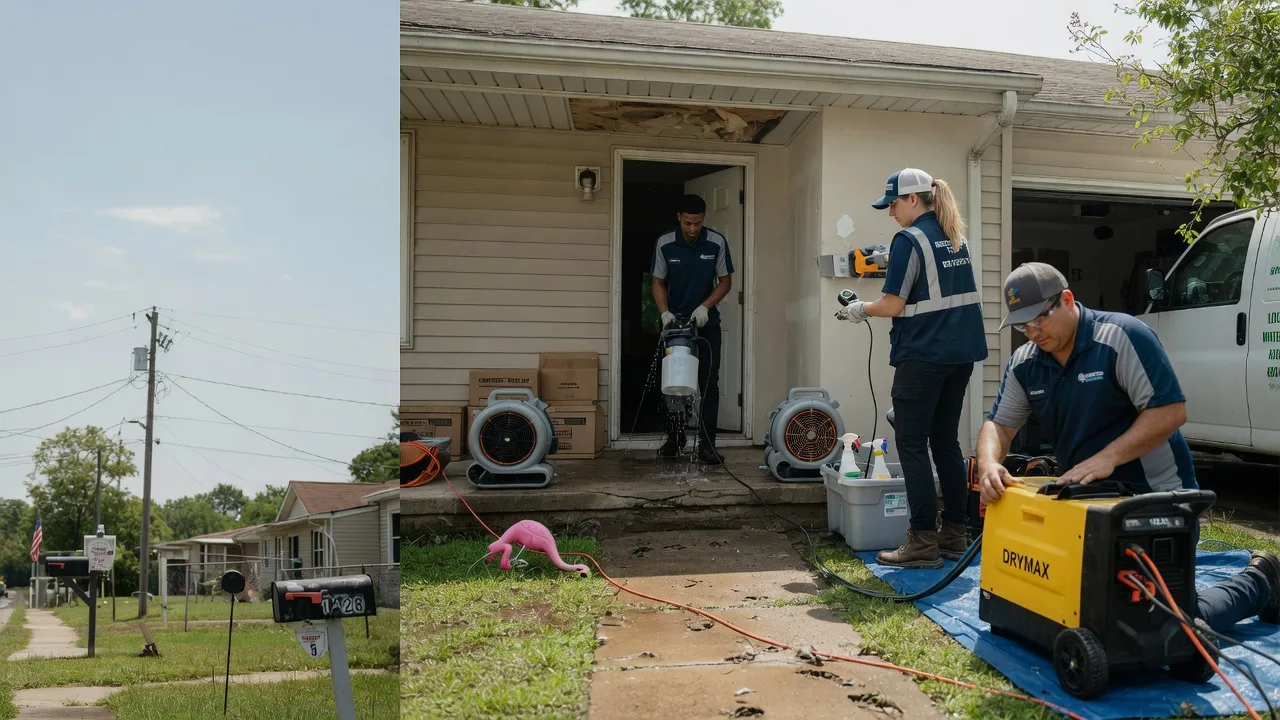 Storm Damage Water Removal in New Johnsonville, TN near me
